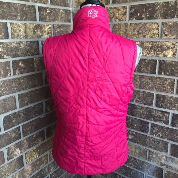 Free Country Pink Reversible Vest - Picture 5 of 7